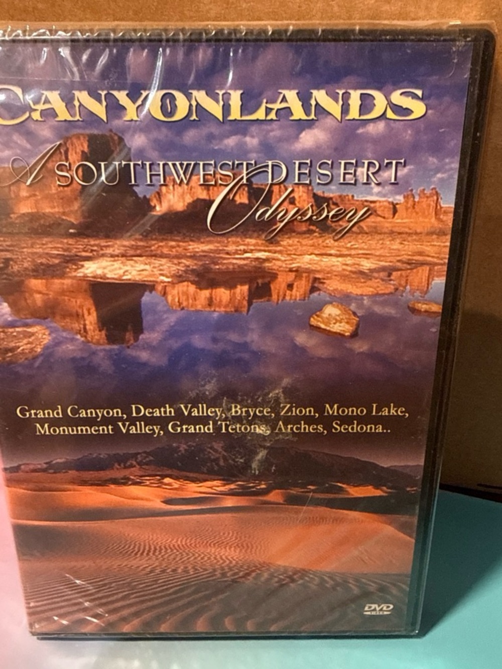 Canyonlands: A Southwest Desert Odyssey DVD - Purple & Brown Desert Cover